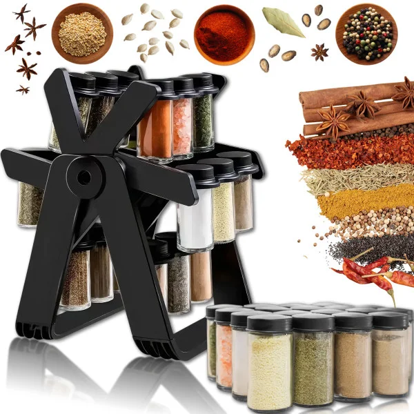 Карусель для спецій 18 відсіків Spice Rack