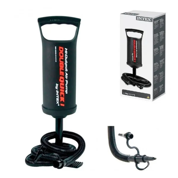 Ручной насос Intex 68612 Double Quick Hi-Output Pump 3 л