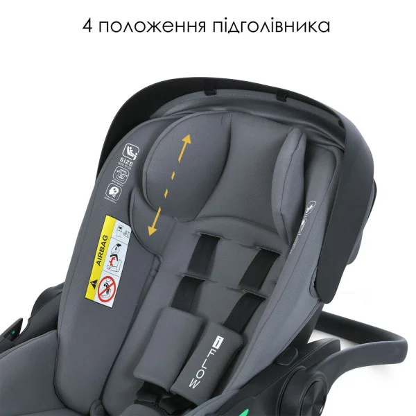 Автокресло El Camino i-FLOW ME 1198 Gray