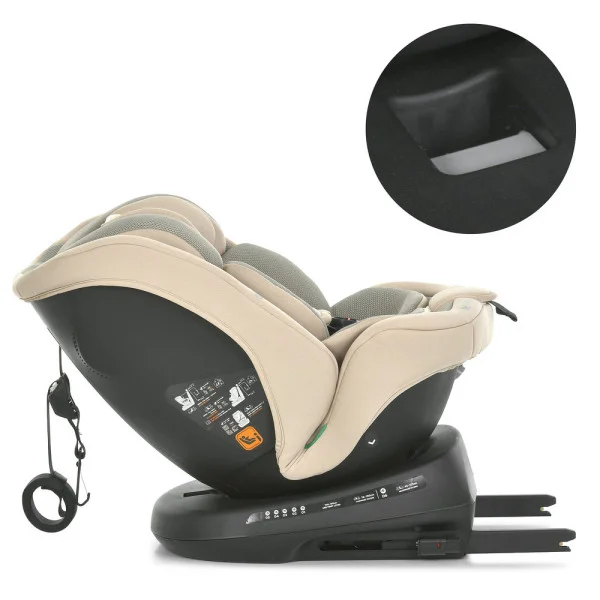 Автокресло EL CAMINO i-RISE ME 1207 Beige