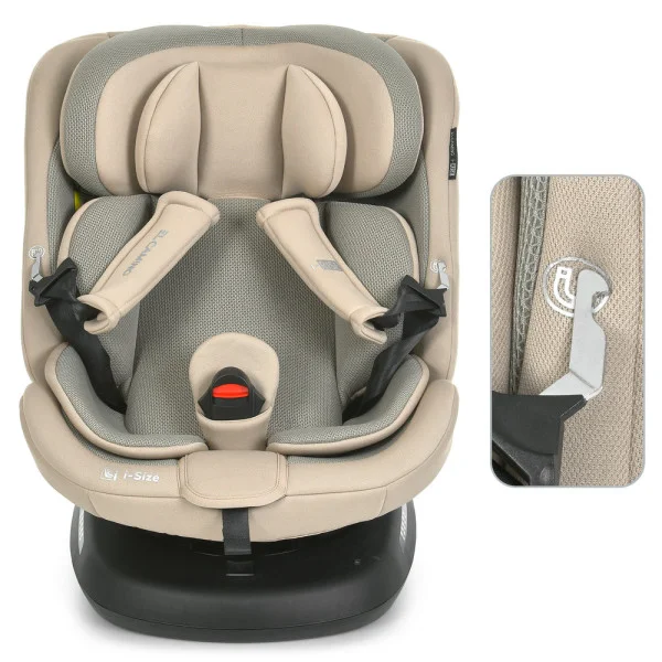 Автокресло EL CAMINO i-RISE ME 1207 Beige
